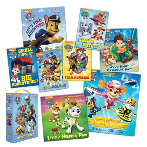 Nick Jr Books Paw Patrol Nick Jr Paw Patrol Board Book Set 4 Shaped | Images and Photos finder