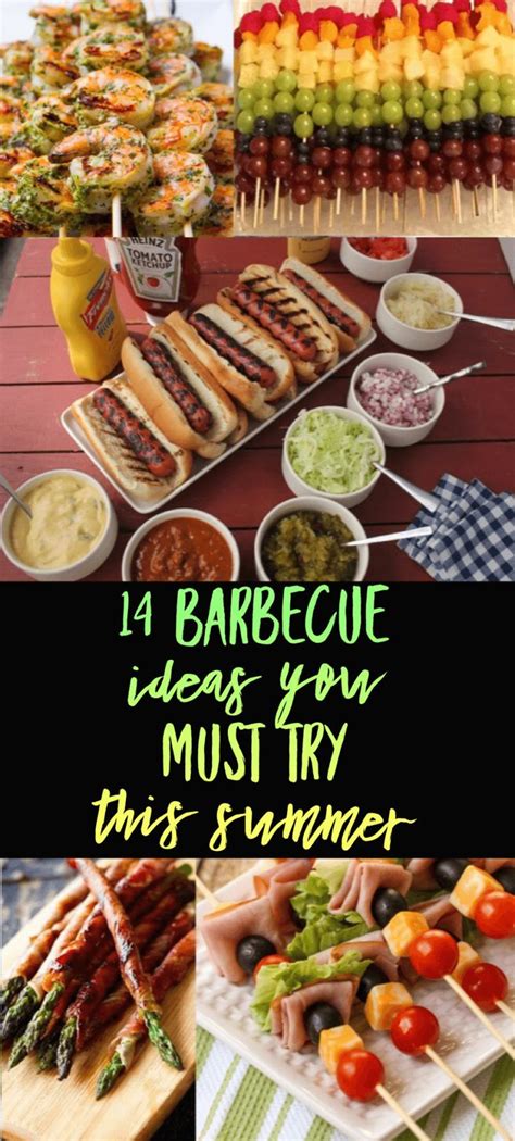 14 barbecue ideas you must try this summer Barbecue Drinks, Barbecue ...