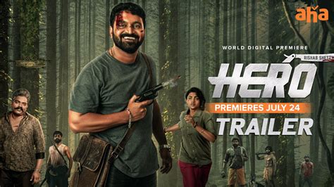 Rishab Shetty's Hero trailer shows power | cinejosh.com