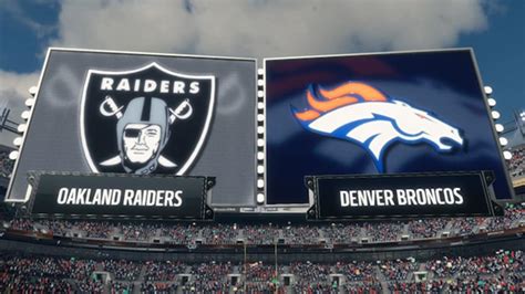 Madden '18 Simulation: Raiders vs. Broncos