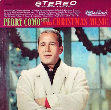 Como, Perry - Perry Como Sings Merry Christmas Music | Christmas music, Perry como, Vinyl record ...