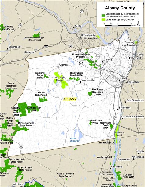 Albany County Map - NYS Dept. of Environmental Conservation