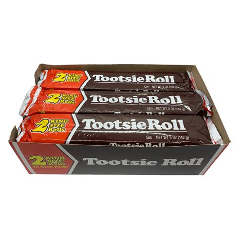 Giant King Size Tootsie Roll 2 Pack - 5-oz Bar - All City Candy