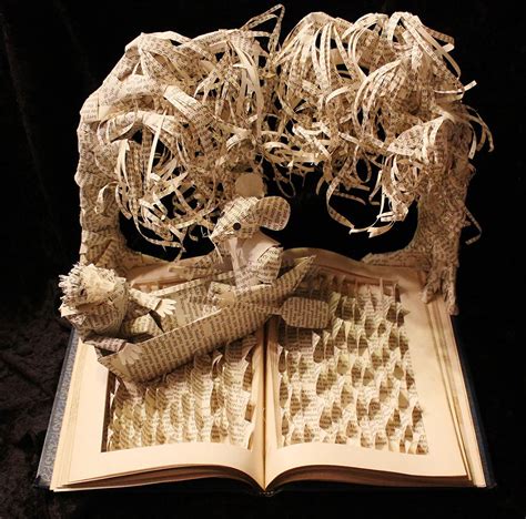 Stories From Books Come To Life In Paper Sculptures By Jodi Harvey-Brown