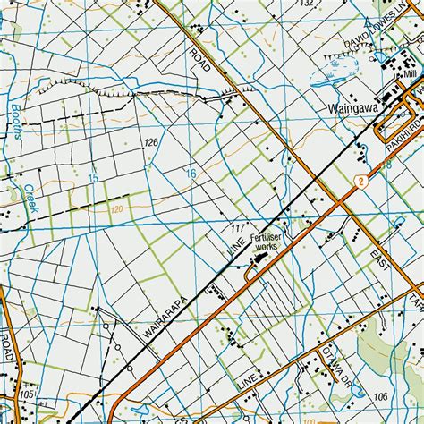 BP34 - Masterton Map by Land Information New Zealand | Avenza Maps