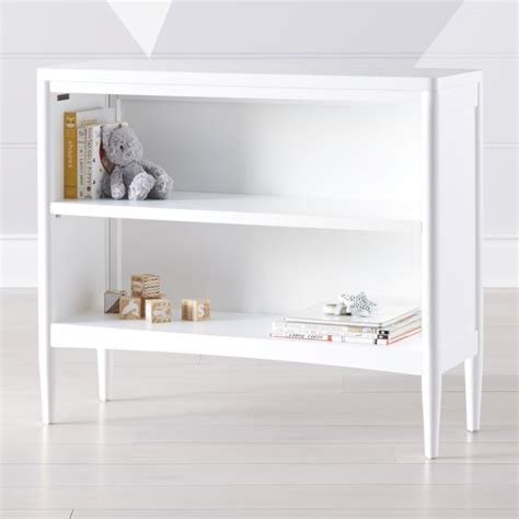 Hampshire Small White Bookcase + Reviews | Crate and Barrel | Small white bookcase, White ...