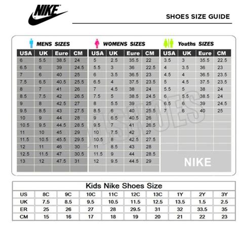 Nike Shoe Size – B Street Shoes