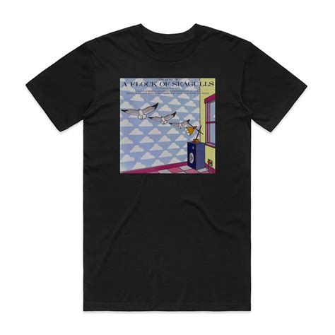 A Flock of Seagulls The Best Of A Flock Of Seagulls Album Cover T-Shirt ...