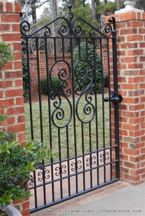 Raleigh Wrought Iron and Fence Co. Custom Wrought Iron Gates in Raleigh ...