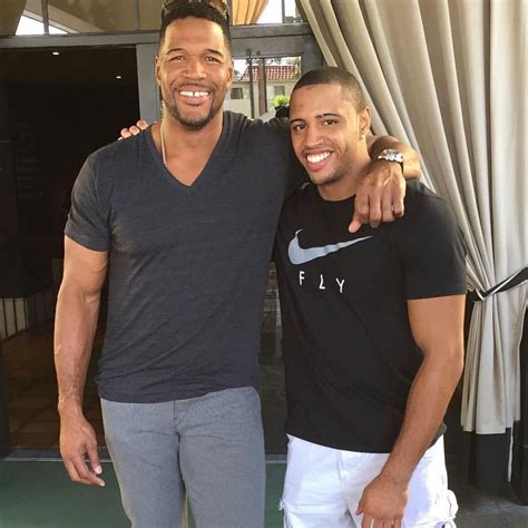 Michael Strahan celebrates handsome lookalike son - makes confession ...