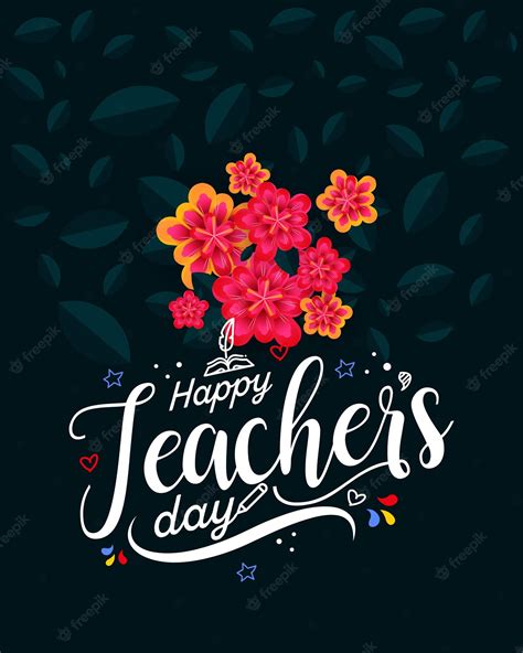 Premium Vector | Teachers day banner design