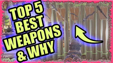 My Top 5 Best Weapons IN Grounded | New Grounded Update Guides - YouTube