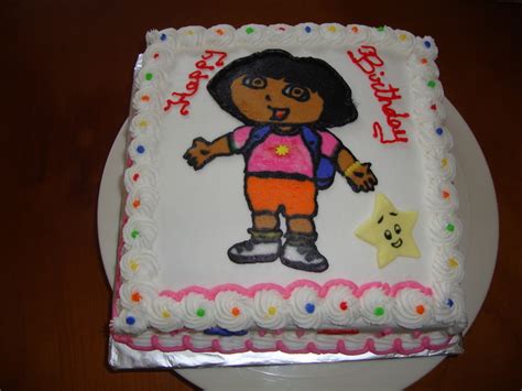 Dora Birthday Cake - CakeCentral.com