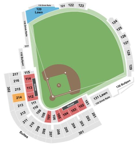 Twins Hammond Stadium Seating Chart | Elcho Table