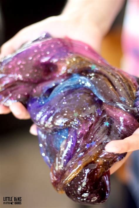 How To Make Galaxy Slime Recipe for Kids Activities