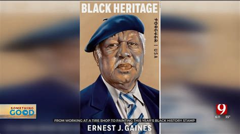 Lawton Artist Commissioned To Paint 2023 USPS Black Heritage Stamp