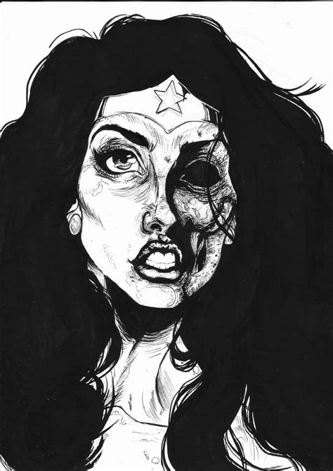 Zombie Wonder Woman by MarcAlmeida on DeviantArt