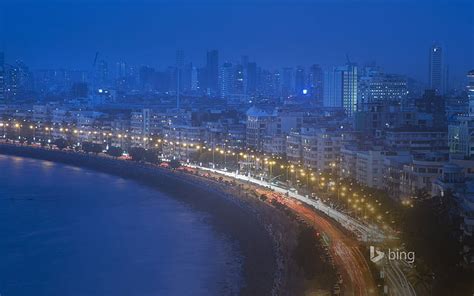 HD wallpaper: Bing, building, city, Cityscape, Lantern, Mumbai, night ...