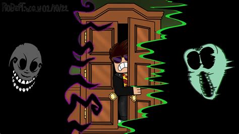 Rush vs Ambush-Roblox Doors Fanart by RWGN on DeviantArt