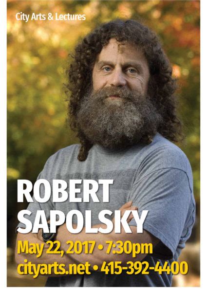 Why and How We Act with Robert Sapolsky | City Arts & Lectures