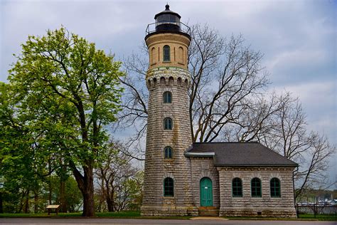 Lighthouse At Fort Niagara Photograph by Keith Allen