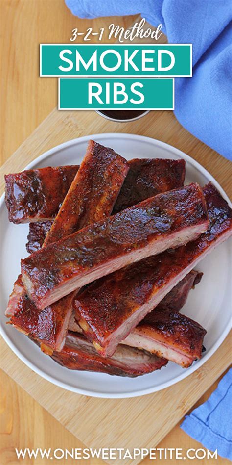 The Best Smoked Ribs - One Sweet Appetite