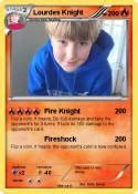 Pokémon Fire knight 16 16 - Flaming Combat - My Pokemon Card