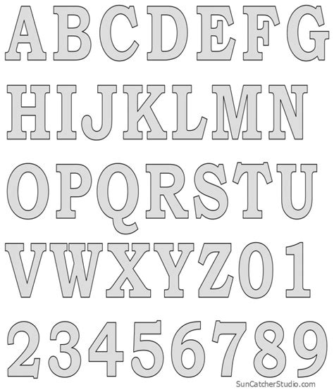 Printable Letters Stencils | Allowed for you to my personal blog site, in this particul… | Free ...