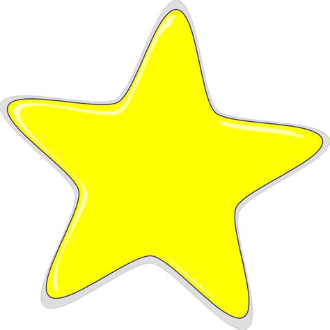 Yellow Star Clip Art at Clker.com - vector clip art online, royalty free & public domain