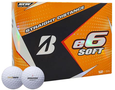 Bridgestone E6 Straight Distance Soft (Box of 12) | Paul Davis Marketplace by Synergy Apparel ...