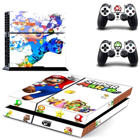 Super Mario PS4 Skin Sticker - ConsoleSkins.co