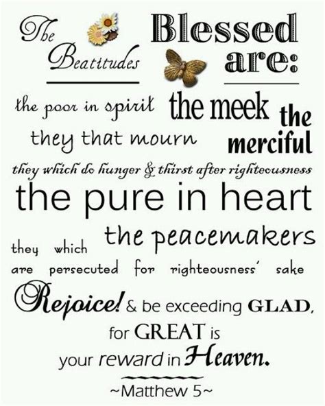 Beatitudes | Beatitudes, Inspirational words, Favorite bible verses