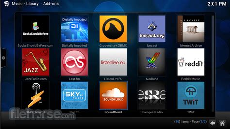 Kodi 20.2 Download for Mac / Screenshots / FileHorse.com