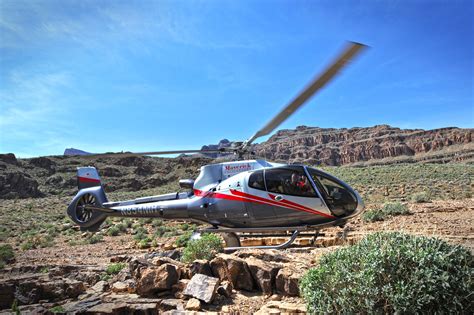 Maverick Helicopters Grand Canyon Landing. Grand Canyon Helicopter ...