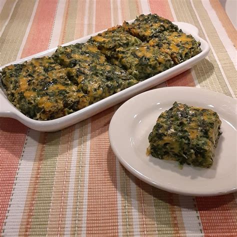 Spinach Cheese Squares Recipe