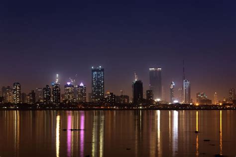 The Mumbai skyline at night Photograph: Alexander Helin/Alamy | Mumbai ...