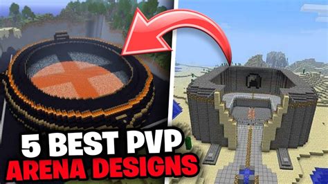 5 BEST MINECRAFT PVP ARENA DESIGNS! (1080P HD) - YouTube