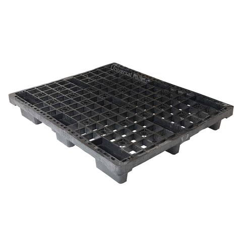 1200 X 1000mm 4 Way Entry Non-Perimeter Based Lightweight Nestable Plastic Pallet (Recon ...