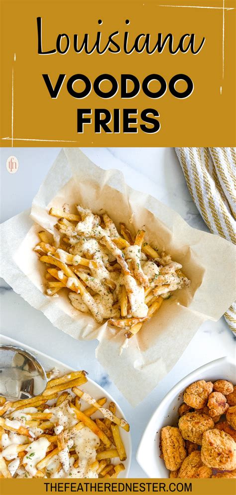 Louisiana Voodoo Fries | Louisiana recipes, Appetizer recipes, Perfect french fries