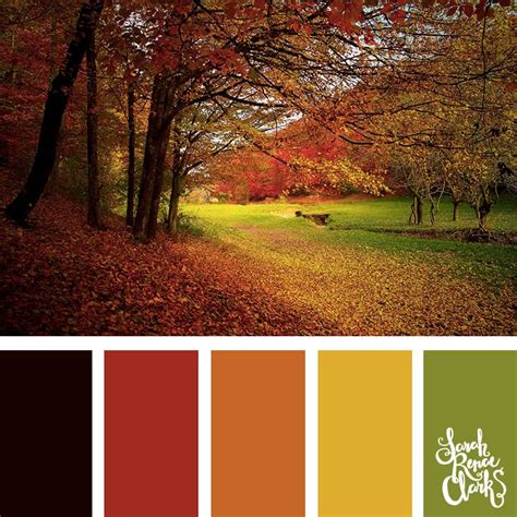 Color-palette-067-autumn - Sarah Renae Clark - Coloring Book Artist and ...