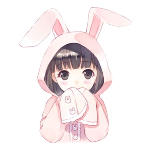 Anime Bunny Drawing at GetDrawings | Free download