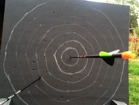 Today's achievement: hit the target perfectly for the first time. : r/Archery