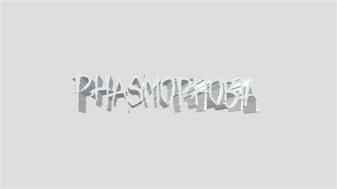 Phasmophobia game logo - Download Free 3D model by False_idol (@falseidol) [c370187] - Sketchfab