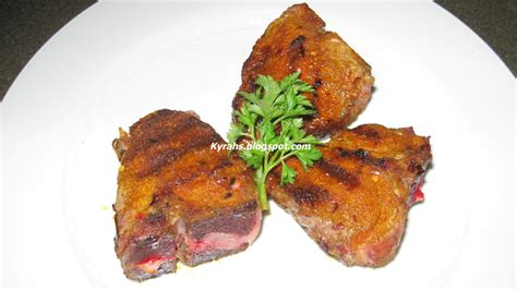 Kyrah's Recipes for GARD and Paleo Diet Followers: Moroccan Spice Lamb Chops