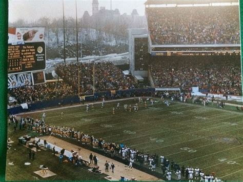 Last Touchdown at Milwaukee County Stadium