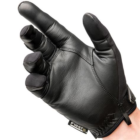 First Tactical Men's Medium Duty Padded Glove Black