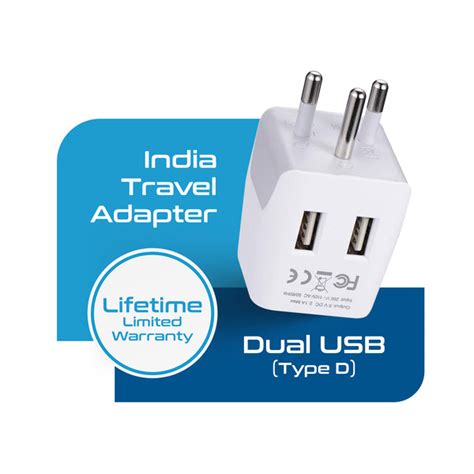 Shop US to INDIA Converter Plug Online | Ceptics