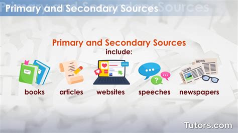 Primary vs. Secondary Sources — Definition, Differences, and Examples