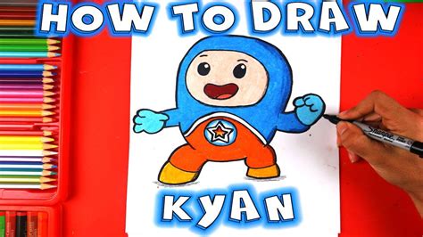 How to Draw Kyan from Go Jetters - CBeebies - YouTube