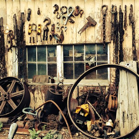 A Junk yard in Jerome, Arizona | Creative photography, Yard, Photography